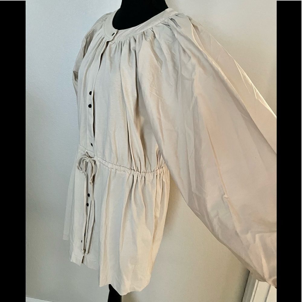 NWT Zara Combined Dress With Buttons - Picture 5 of 10